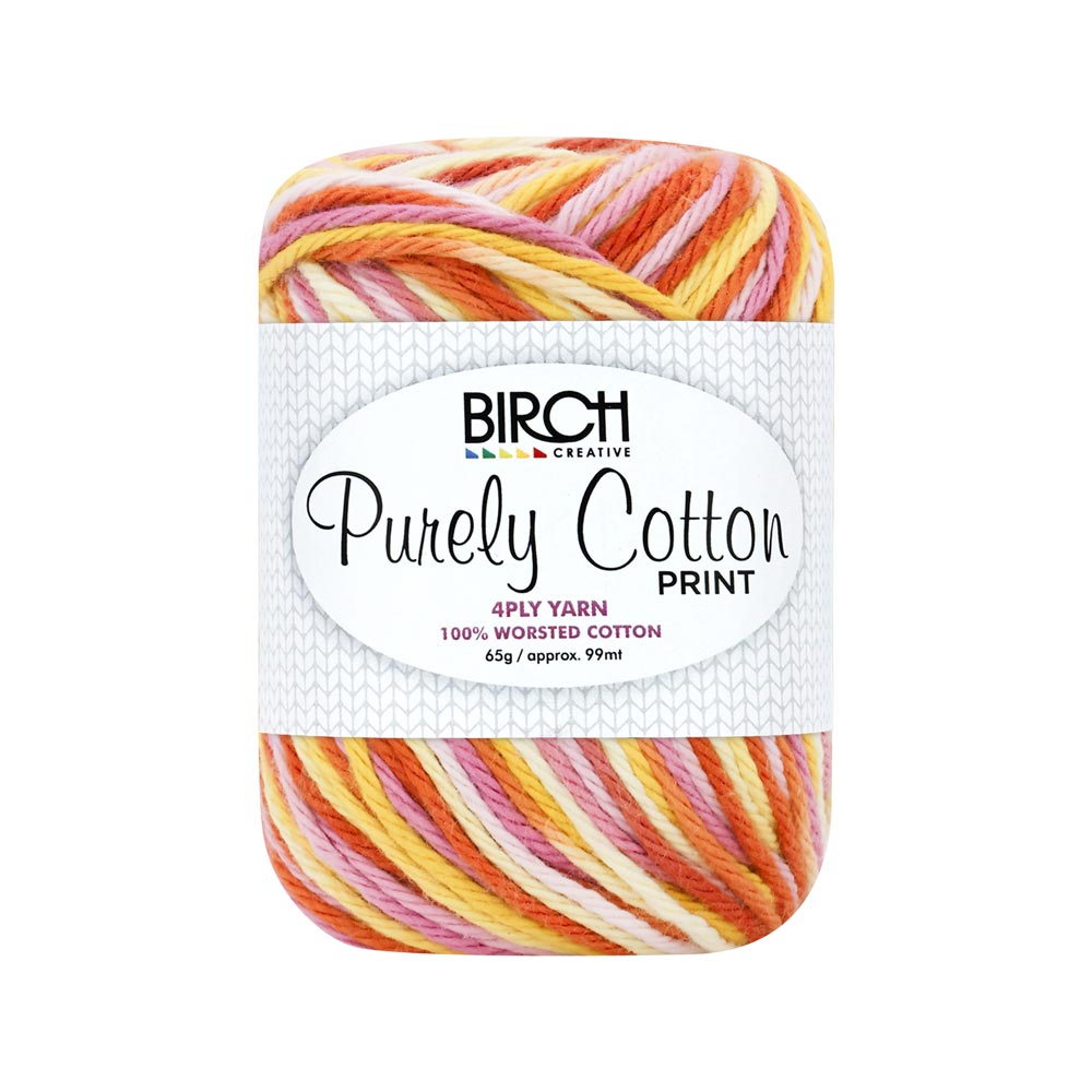 Purely Cotton 4 ply Print - Birch