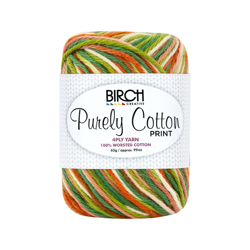 Purely Cotton 4 ply Print - Birch