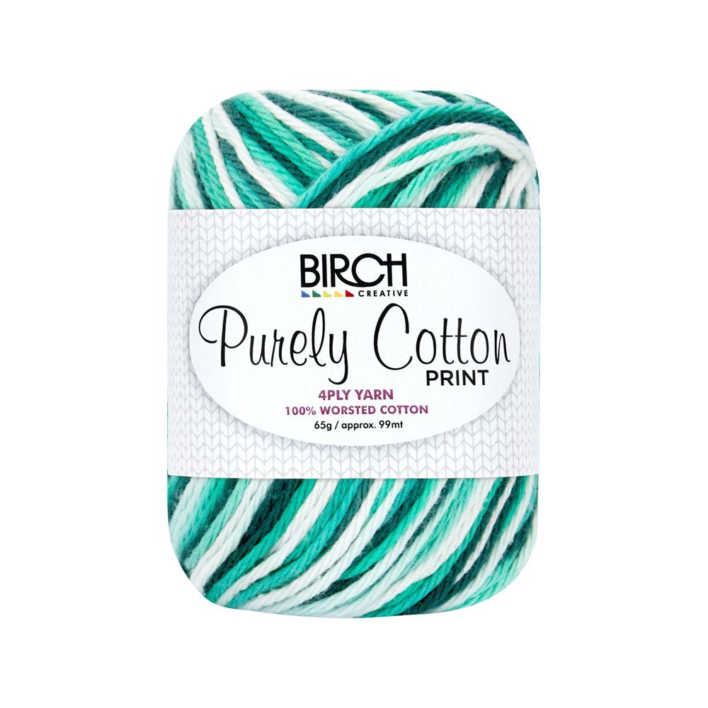 Purely Cotton 4 ply Print - Birch