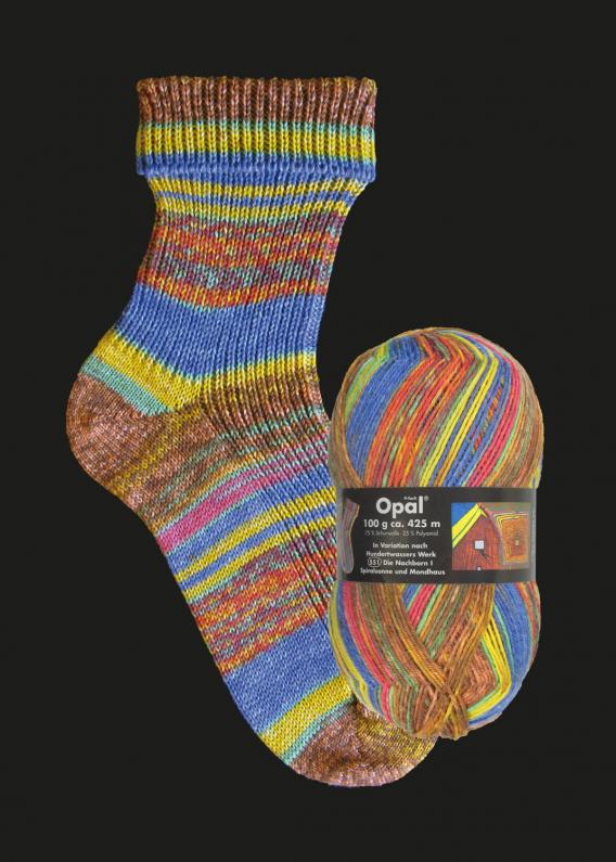 Opal Hundertwasser II 4 ply