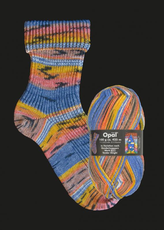 Opal Hundertwasser II 4 ply