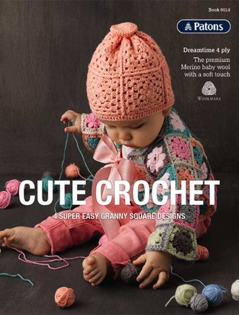 Cute Crochet - Paton's crochet book 8014