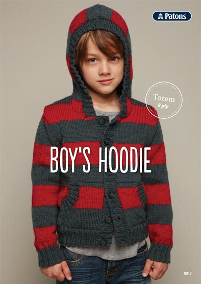 Boy's Hoodie - Patons 0017