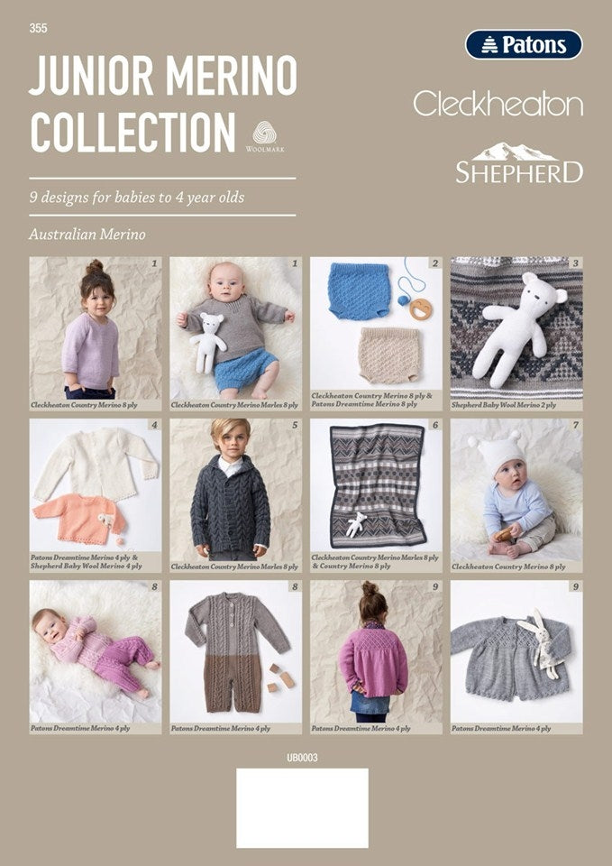 Junior Merino Collection - Book 355
