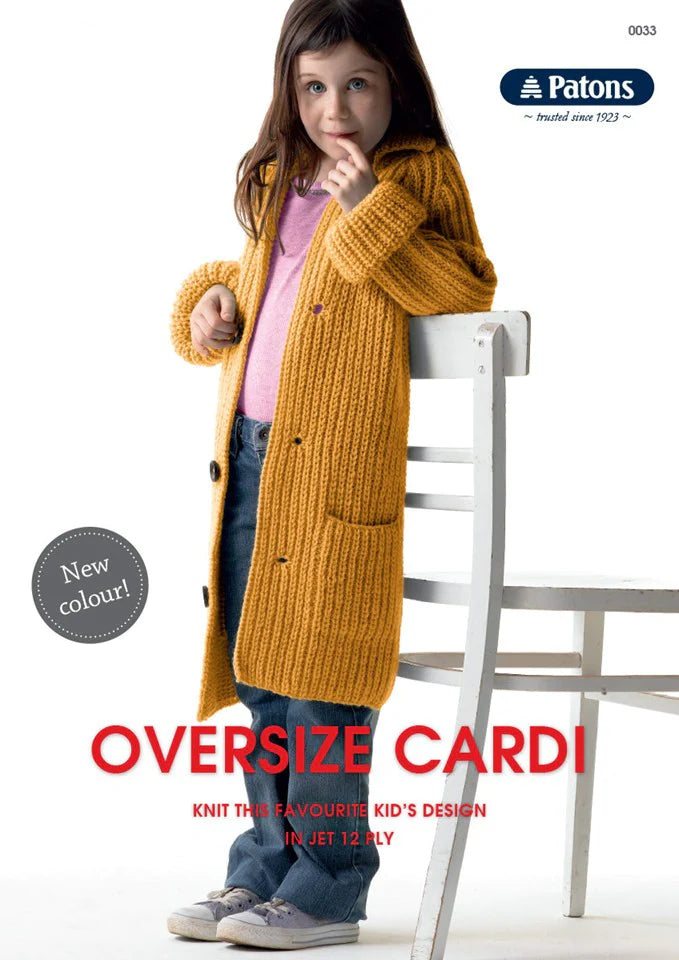 Oversize Cardi - Patons 0033