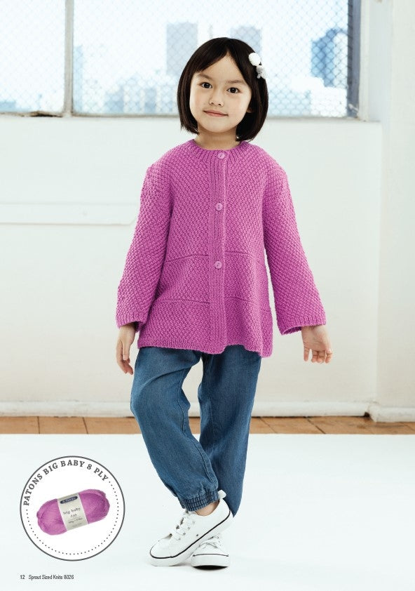 Sprout Sized Knits - Patons Book 8026