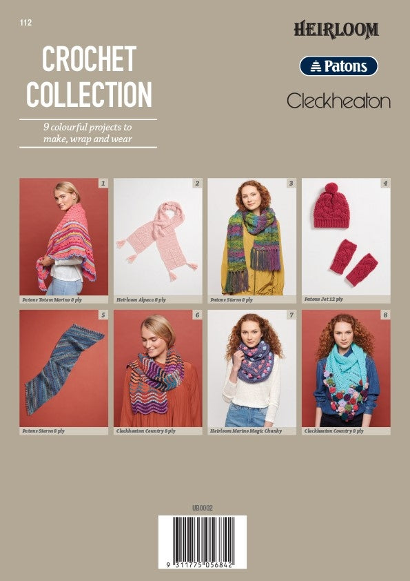 Crochet Collection - Heirloom Patons Cleckheaton 112
