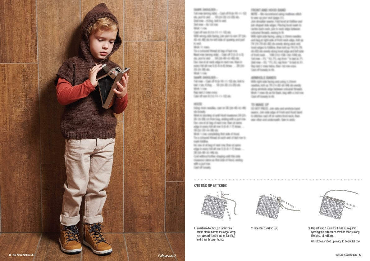 Kids Winter Wardrobe - Cleckheaton Heirloom 367