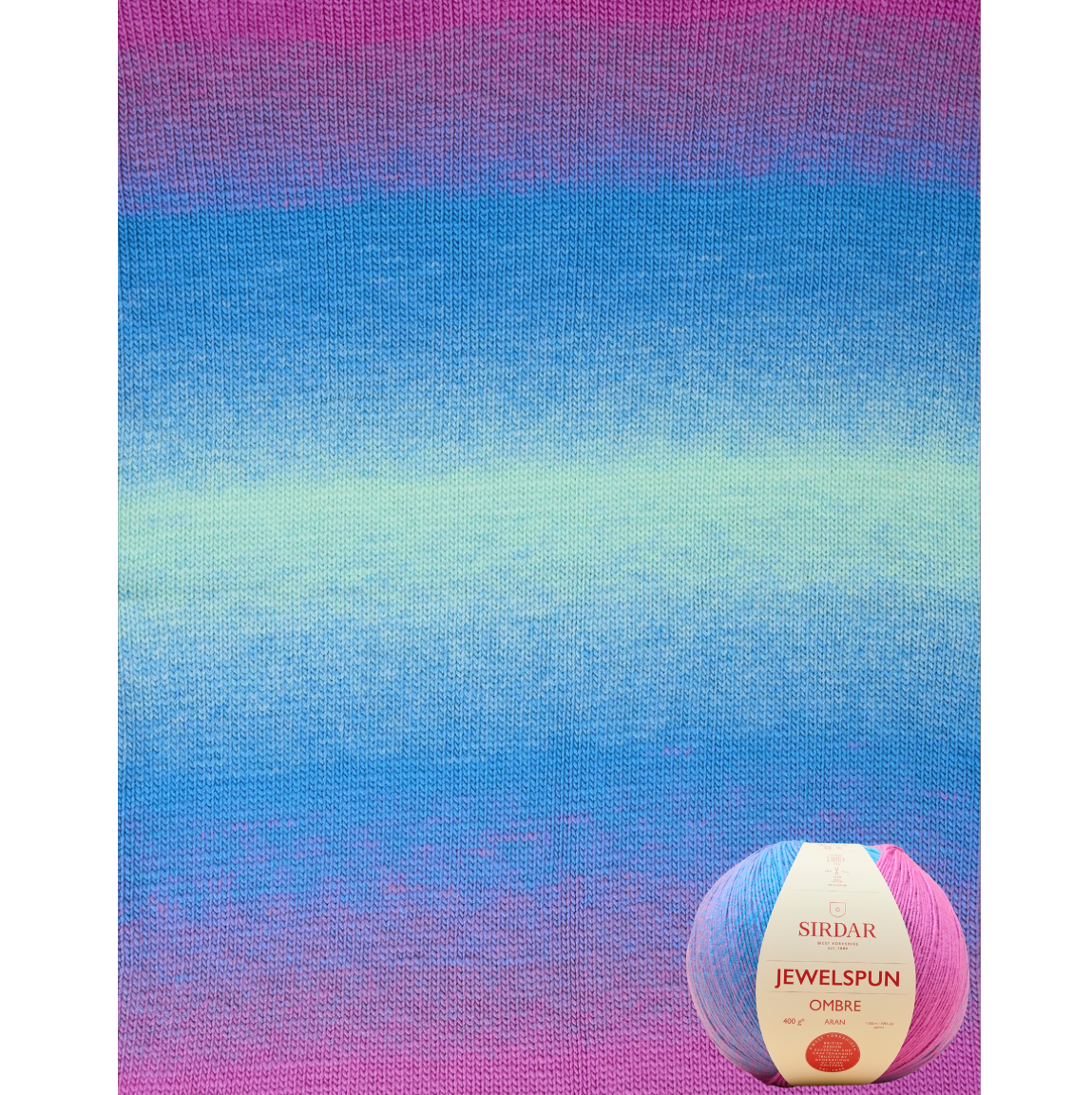 Jewelspun Ombre Aran 10 ply - Sirdar