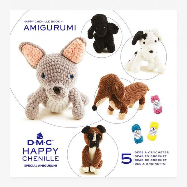 Happy Chenille Book 4 Puppy Party - DMC