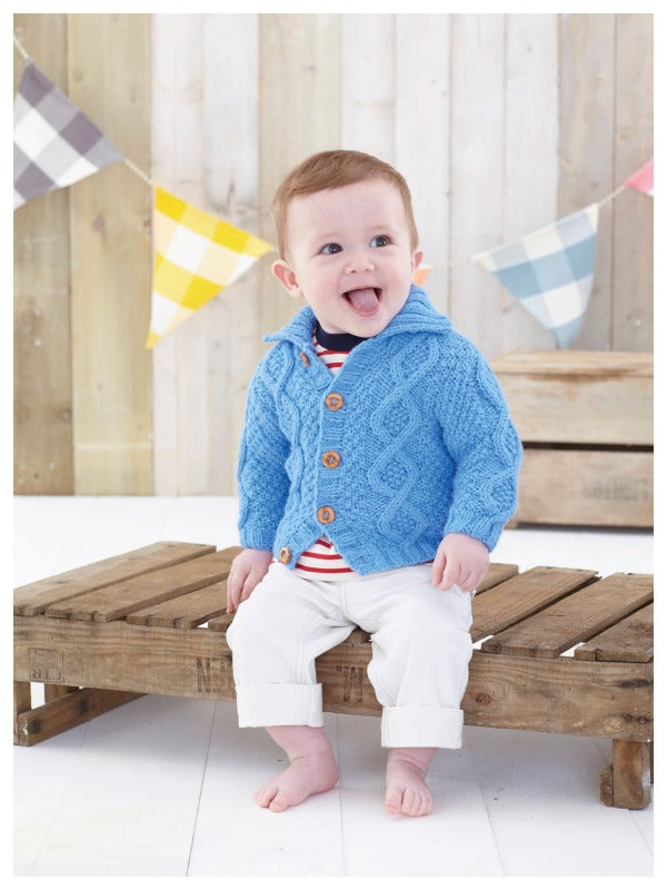 Baby Boy's Cardigans - Sirdar 4900