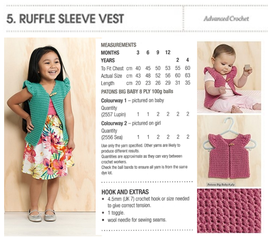 Crochet Cuties - Patons 1102
