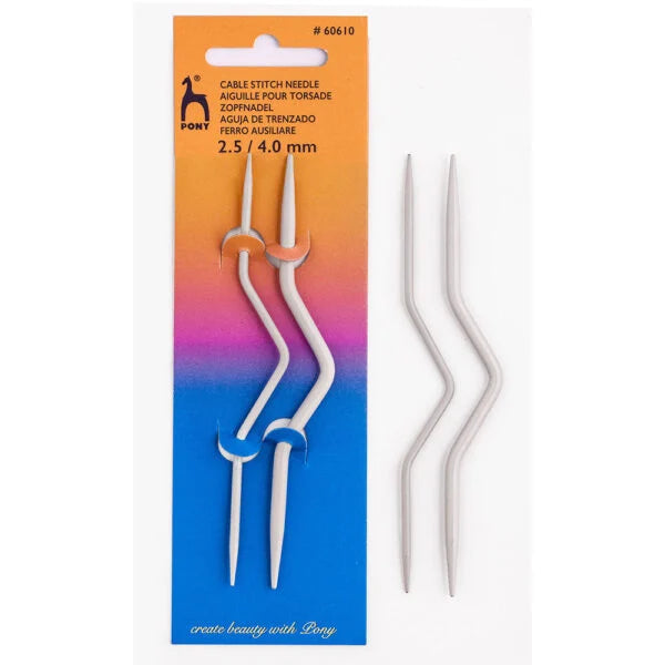 Cable Stitch Needles Bent - Pony