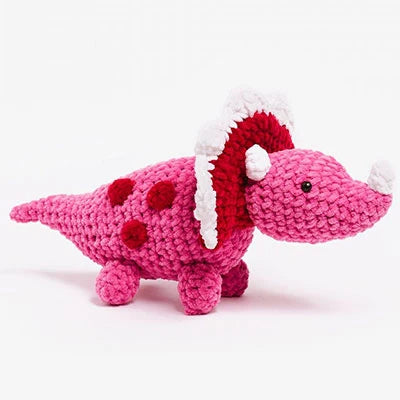 Happy Chenille Book 2 Fearsome Dinosaurs - DMC