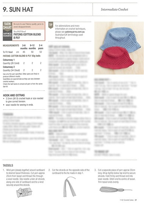 Crochet Cuties - Patons 1102
