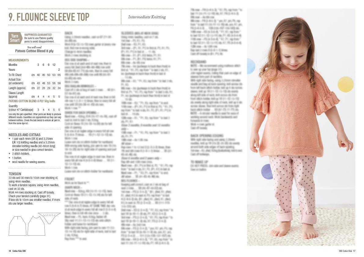 Cotton Kids - Patons Heirloom Book 366