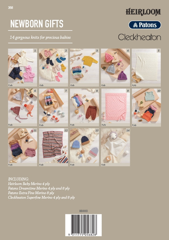 Newborn Gifts Book 368