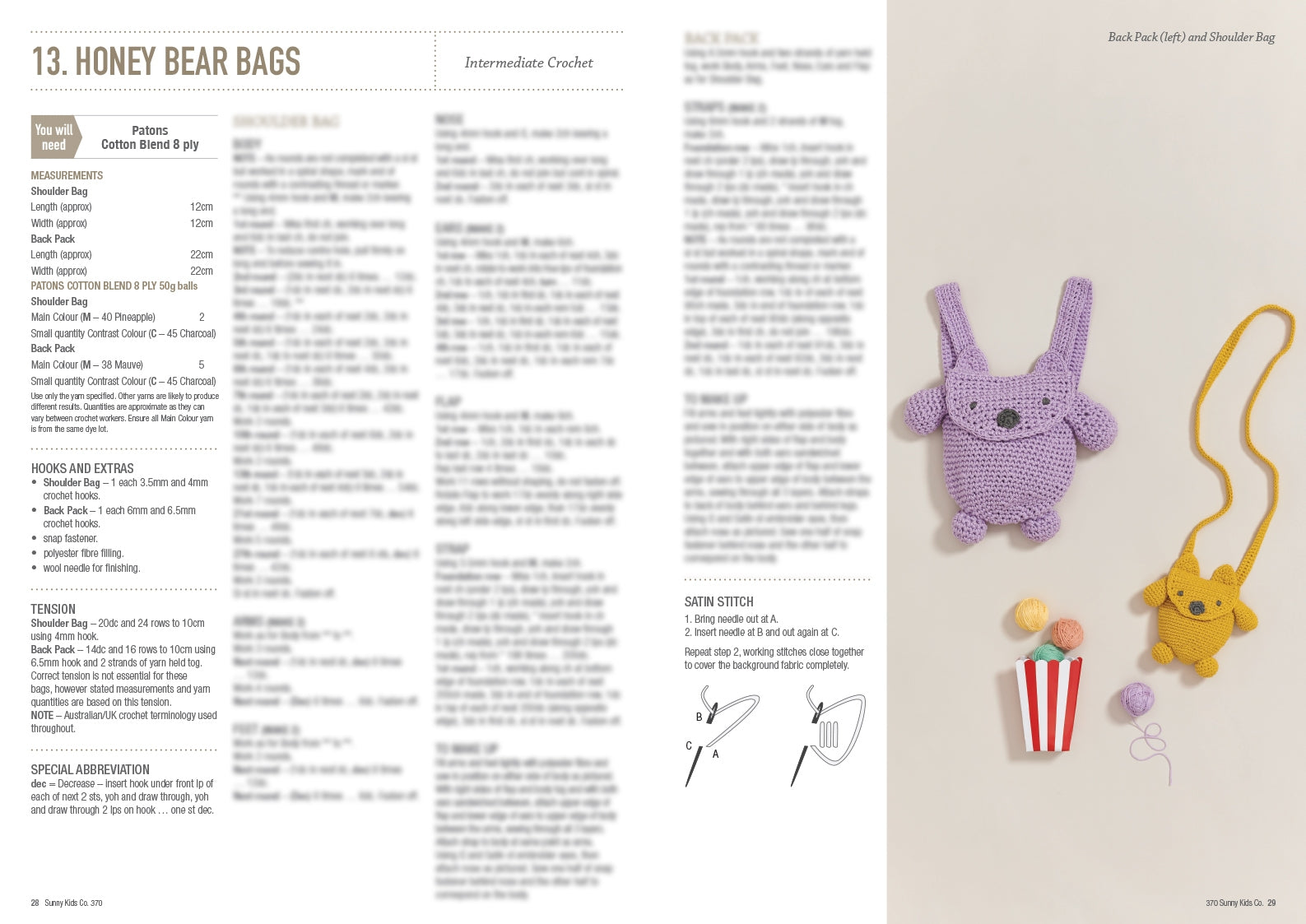 Sunny Kids Co. - Patons, Heirloom Knitting Book 370