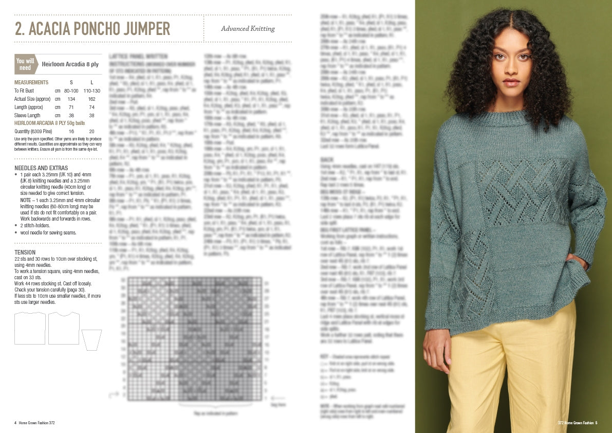 Home Grown Fashion - Patons Cleckheaton Heirloom Book 372