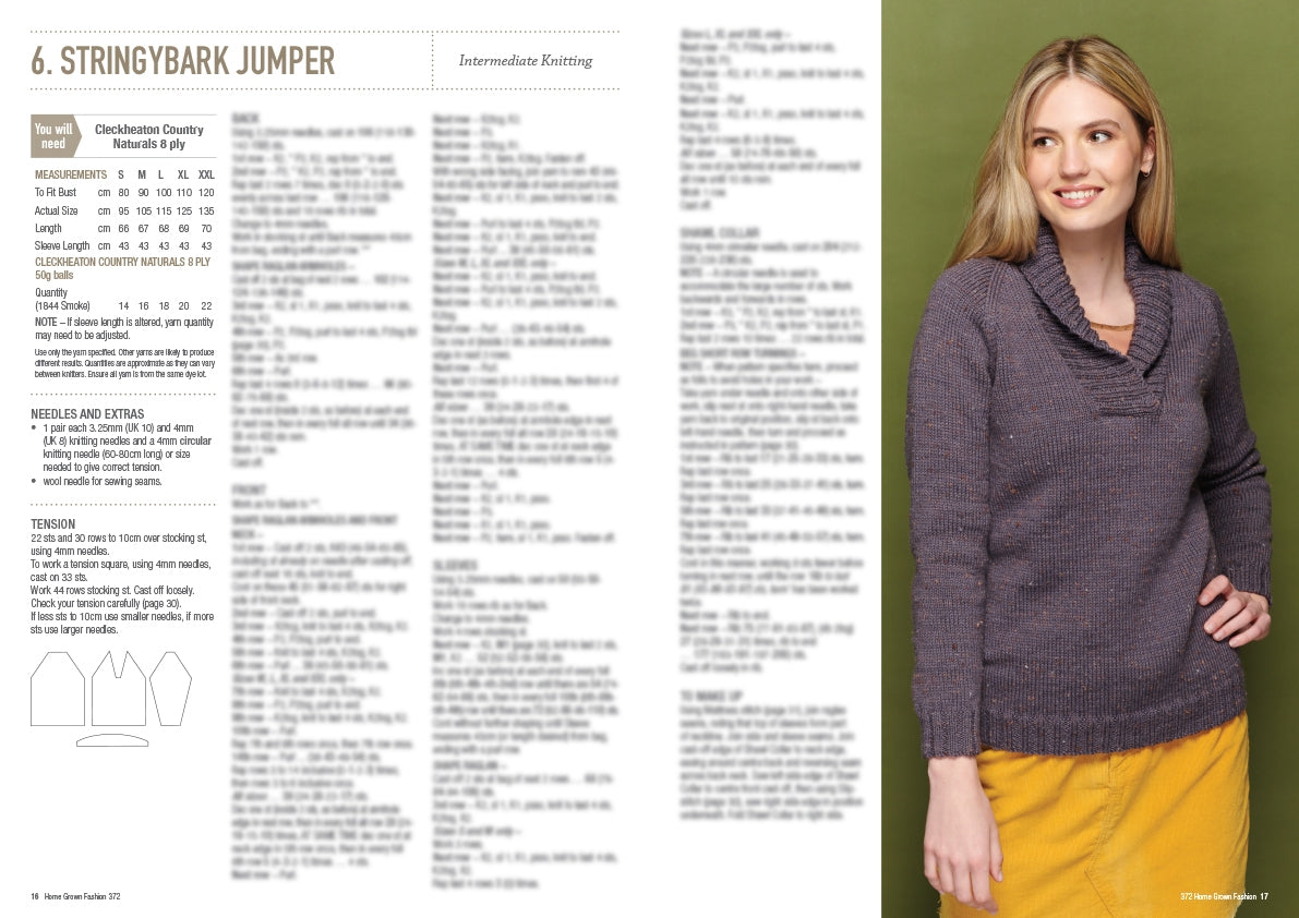 Home Grown Fashion - Patons Cleckheaton Heirloom Book 372