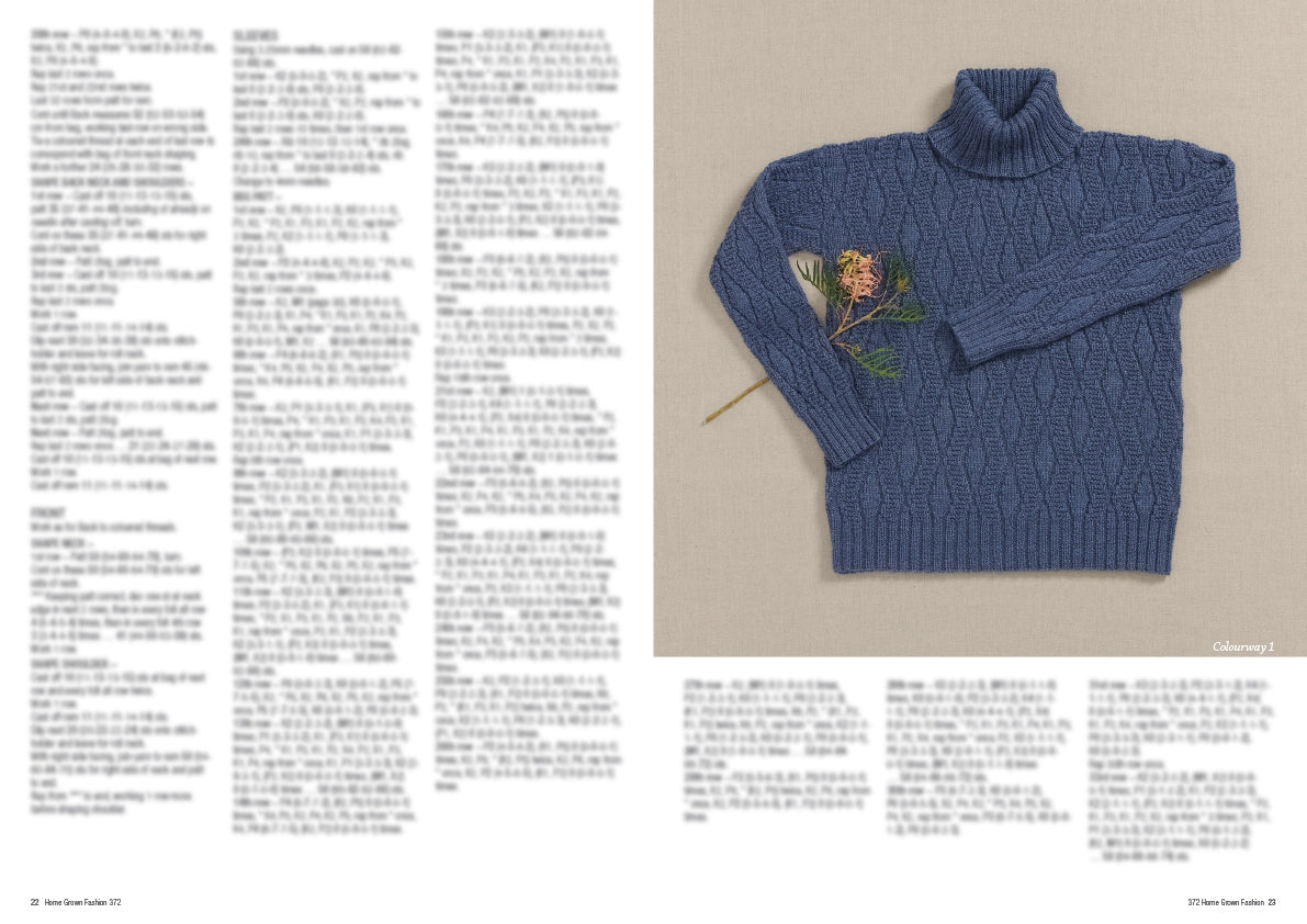 Home Grown Fashion - Patons Cleckheaton Heirloom Book 372