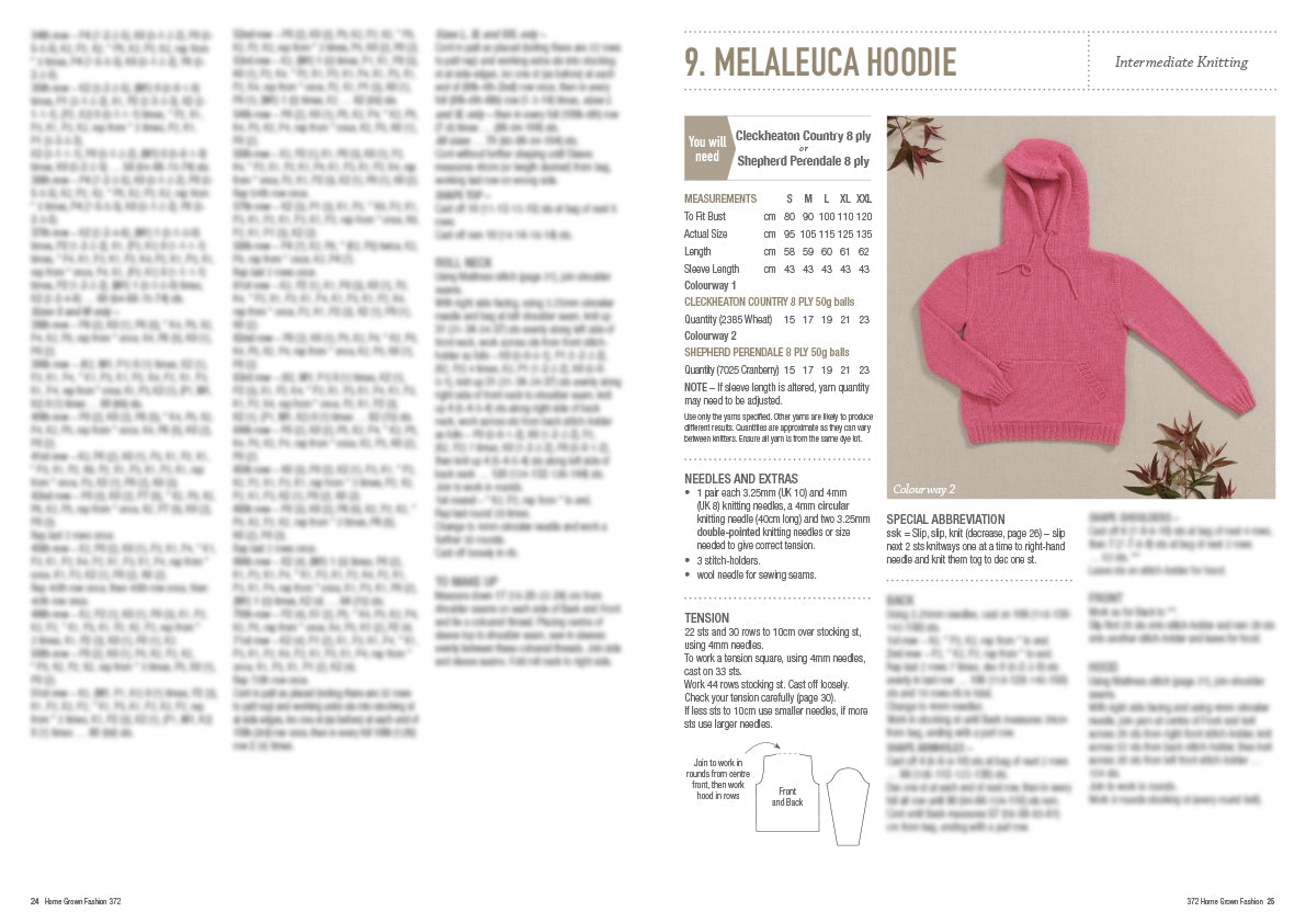 Home Grown Fashion - Patons Cleckheaton Heirloom Book 372