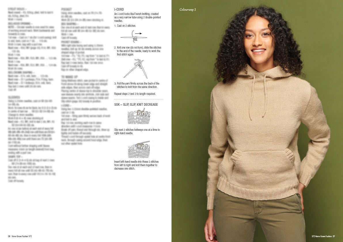 Home Grown Fashion - Patons Cleckheaton Heirloom Book 372