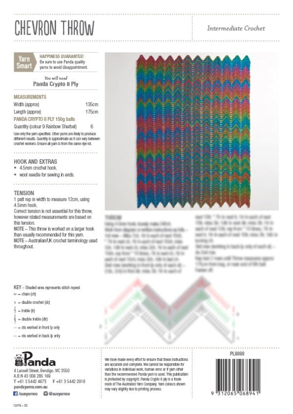 Crypto Crochet - Panda 816