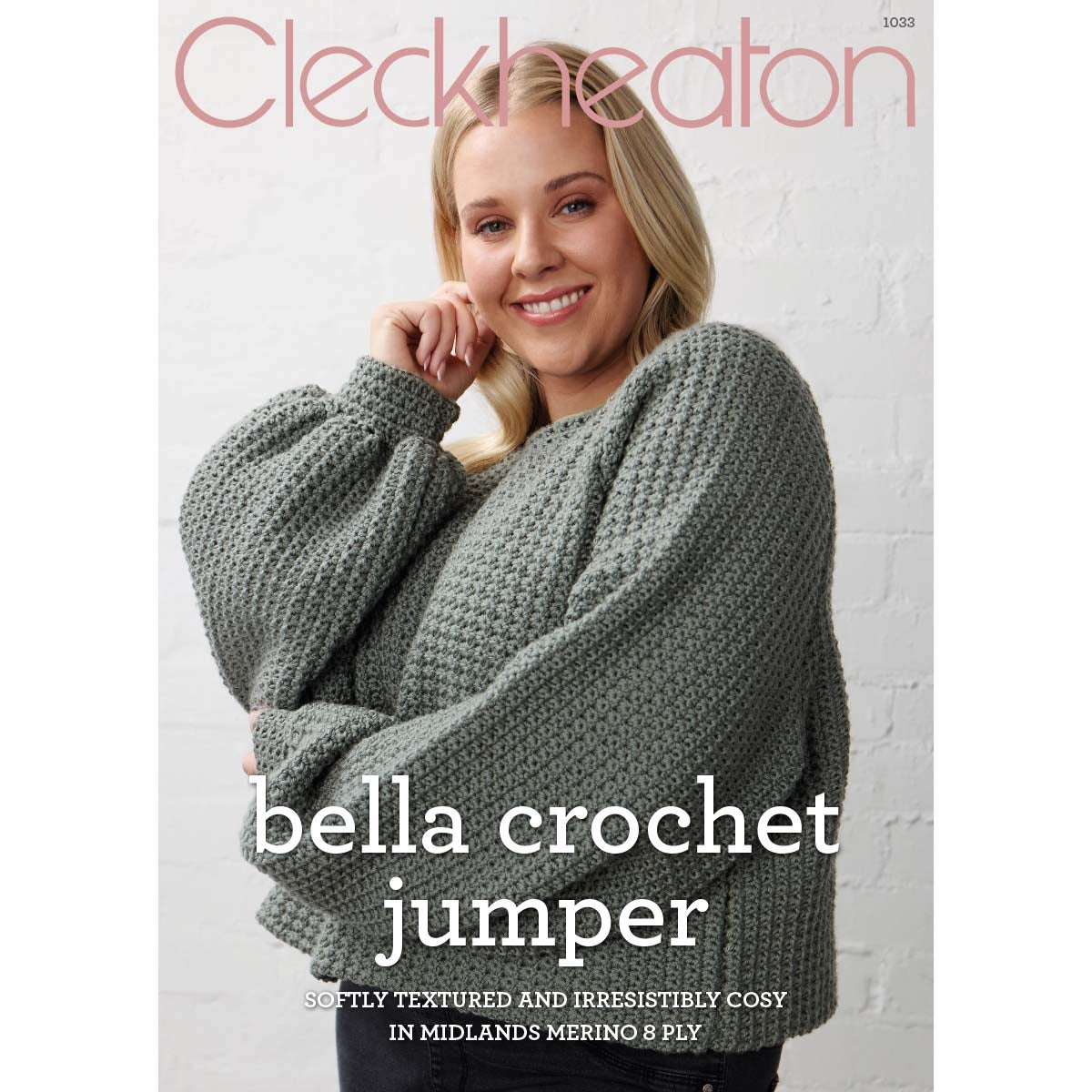 Bella Crochet Jumper - Cleckheaton 1033