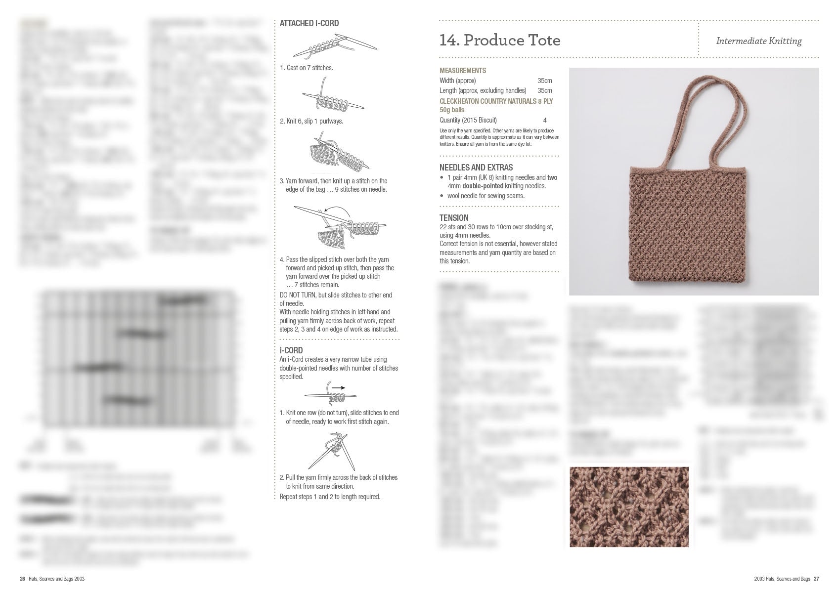 Hats Scarves and Bags - Cleckheaton 2003