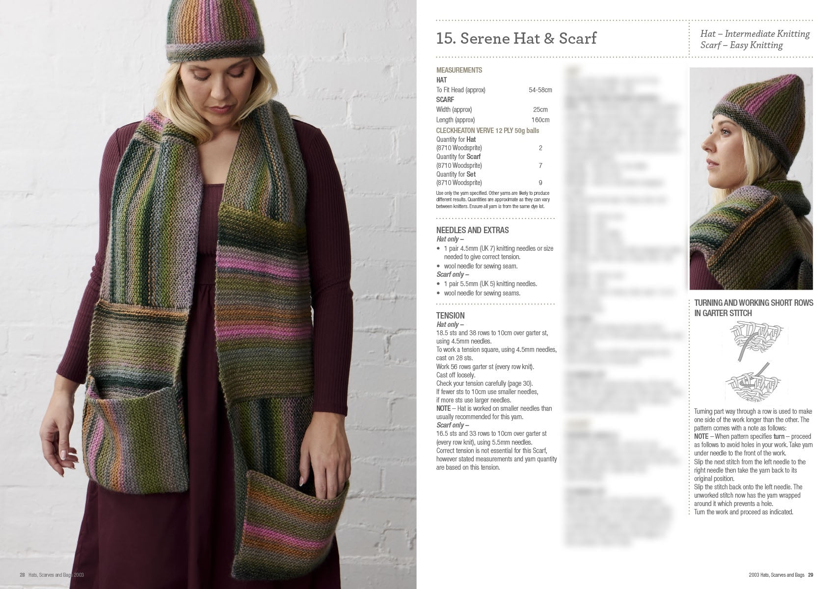 Hats Scarves and Bags - Cleckheaton 2003