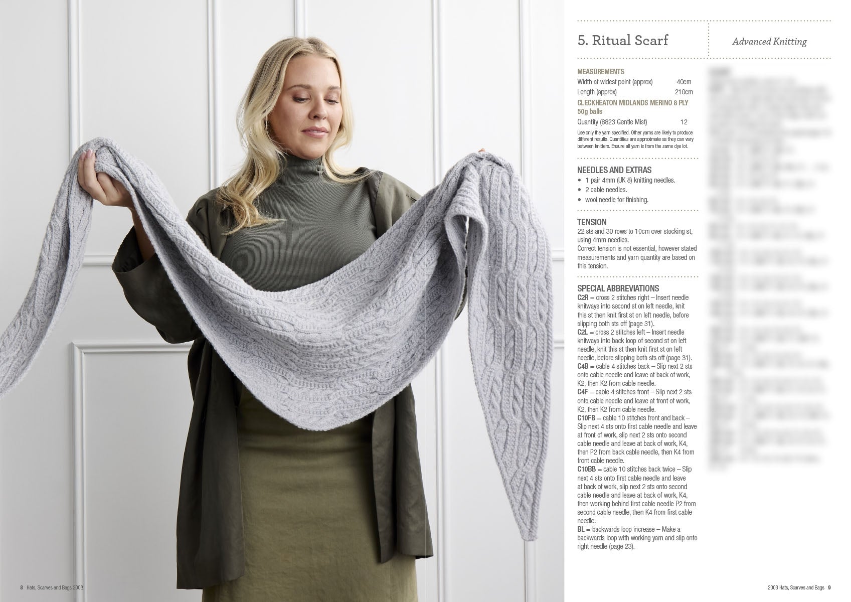 Hats Scarves and Bags - Cleckheaton 2003