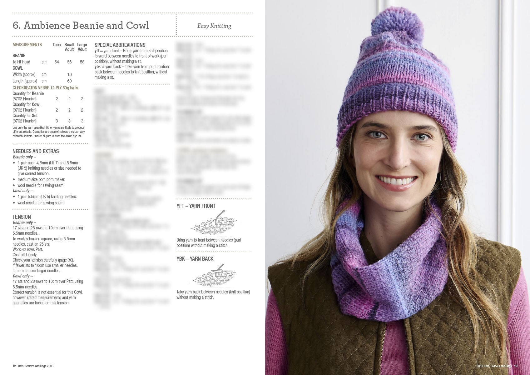 Hats Scarves and Bags - Cleckheaton 2003