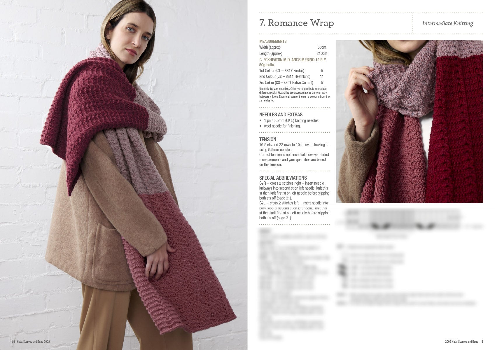 Hats Scarves and Bags - Cleckheaton 2003