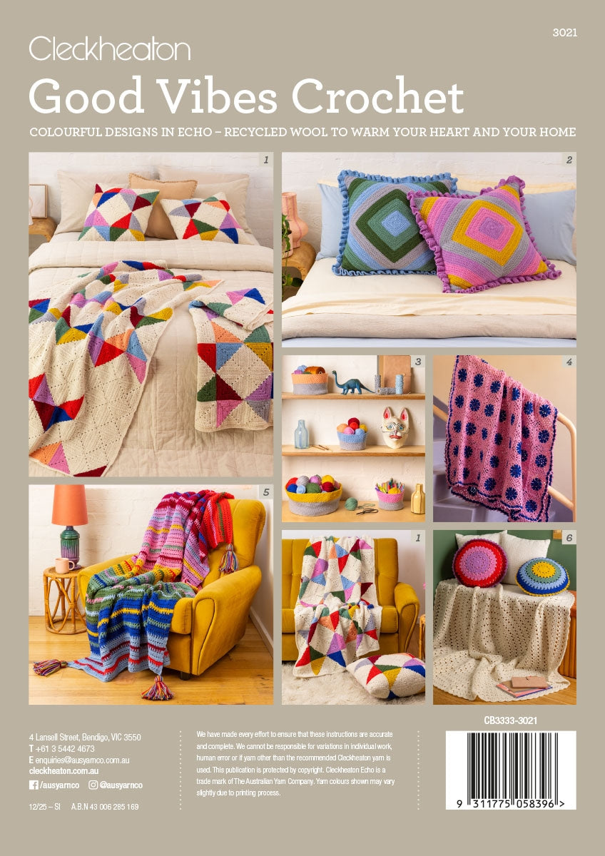 Good Vibes Crochet - Cleckheaton 3021