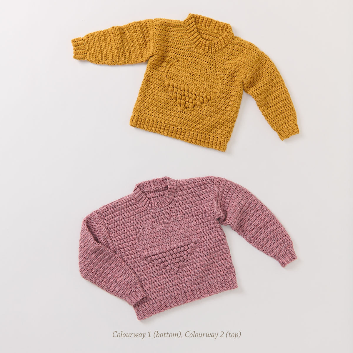 Cleckheaton Sweetheart Jumper PDF Pattern