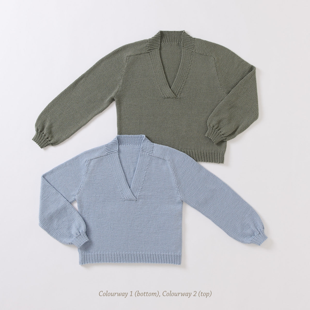 Caroline Jumper - Cleckheaton PDF Pattern