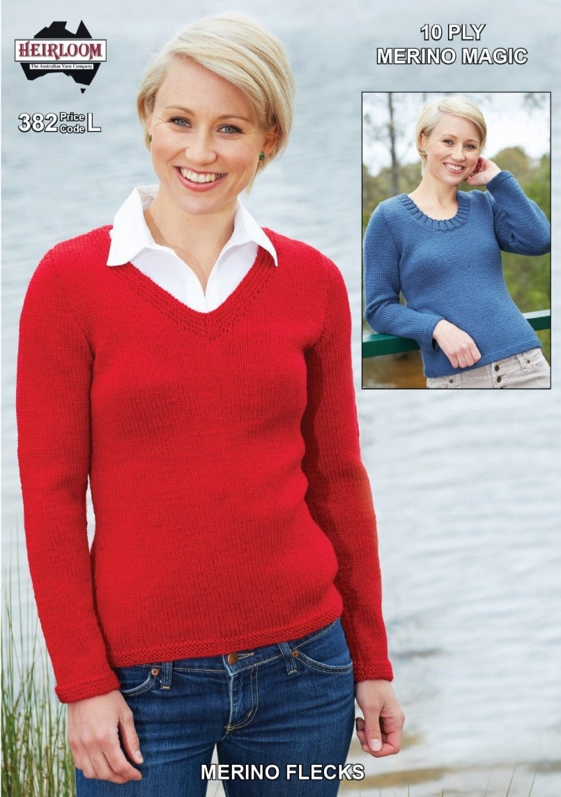Merino Magic 10 Ply Jumper - Heirloom 382