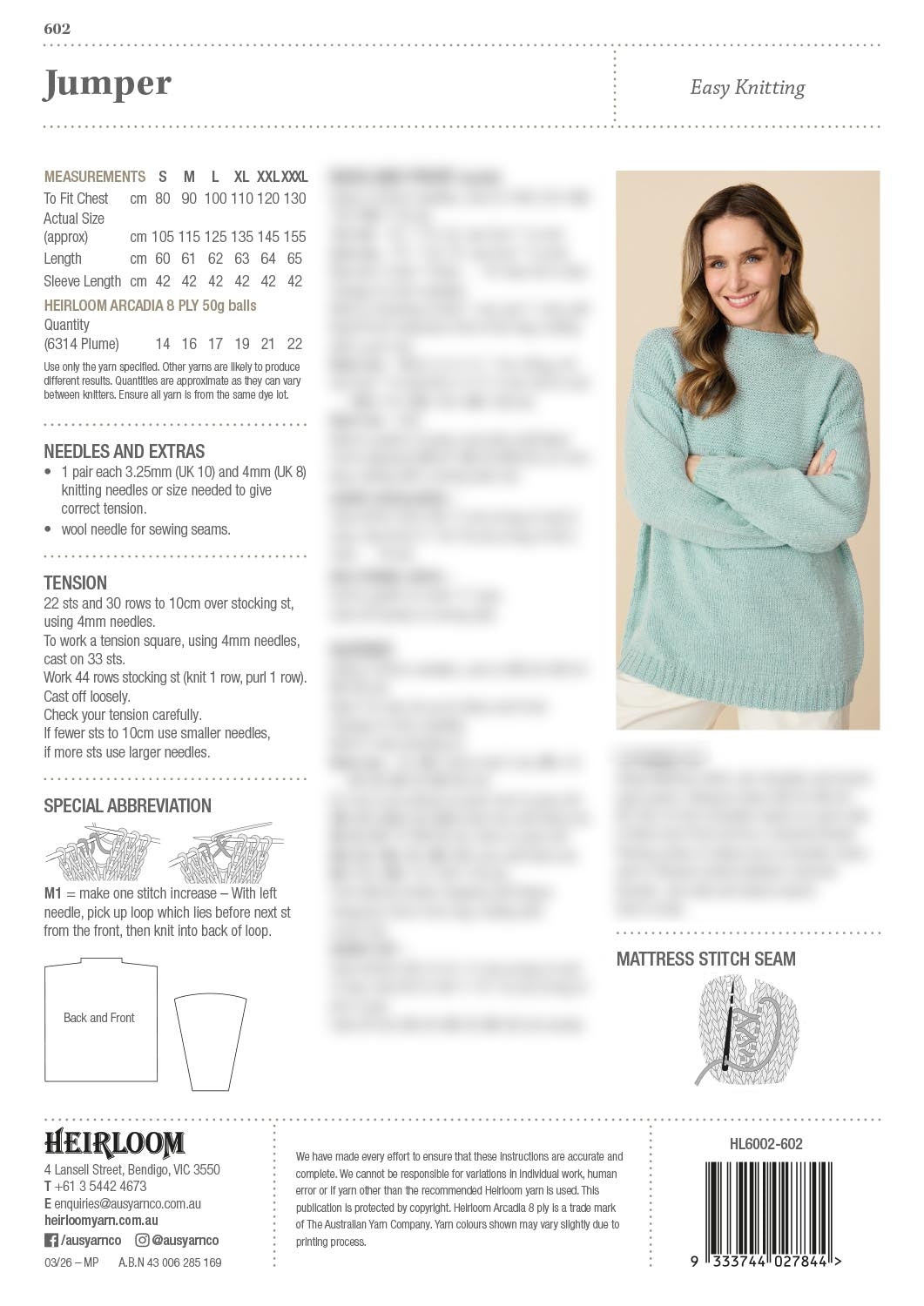 Selene Jumper - Heirloom 602