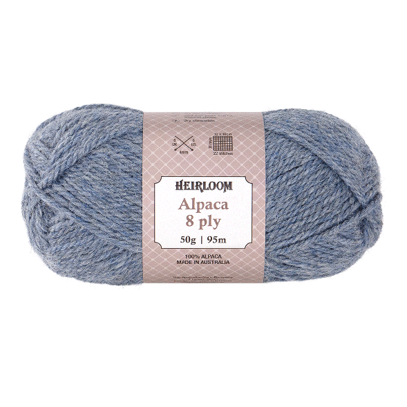 Alpaca 8 ply - Heirloom