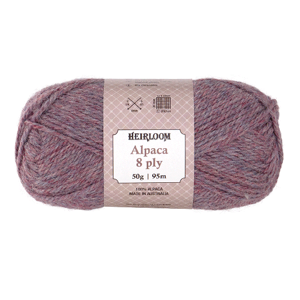 Alpaca 8 ply - Heirloom