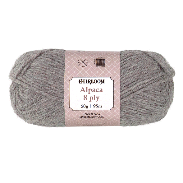 Alpaca 8 ply - Heirloom