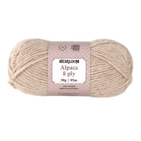 Alpaca 8 ply - Heirloom