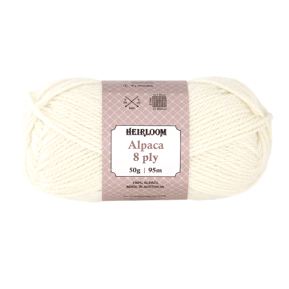 Alpaca 8 ply - Heirloom