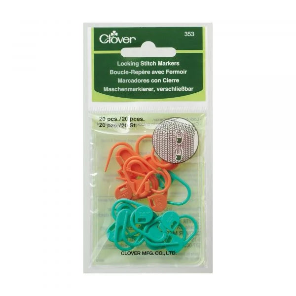 Lock Stitch Markers - Clover