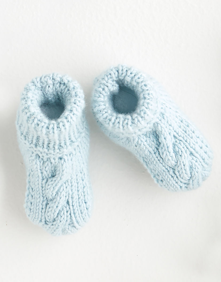 Pom Pom Hat, Mittens & Bootees - Sirdar 5392