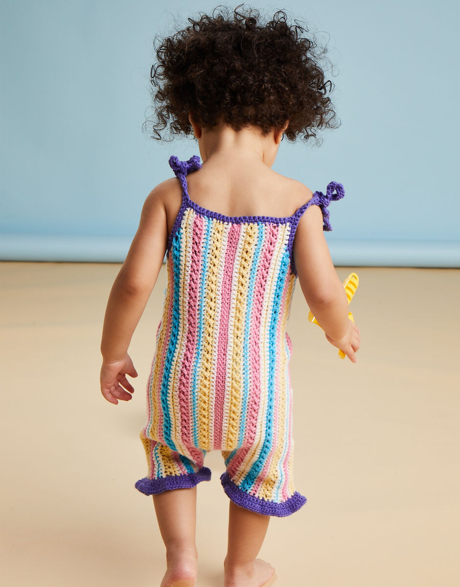 Deck Chair Play Suit in Snuggly DK - Sirdar 5503