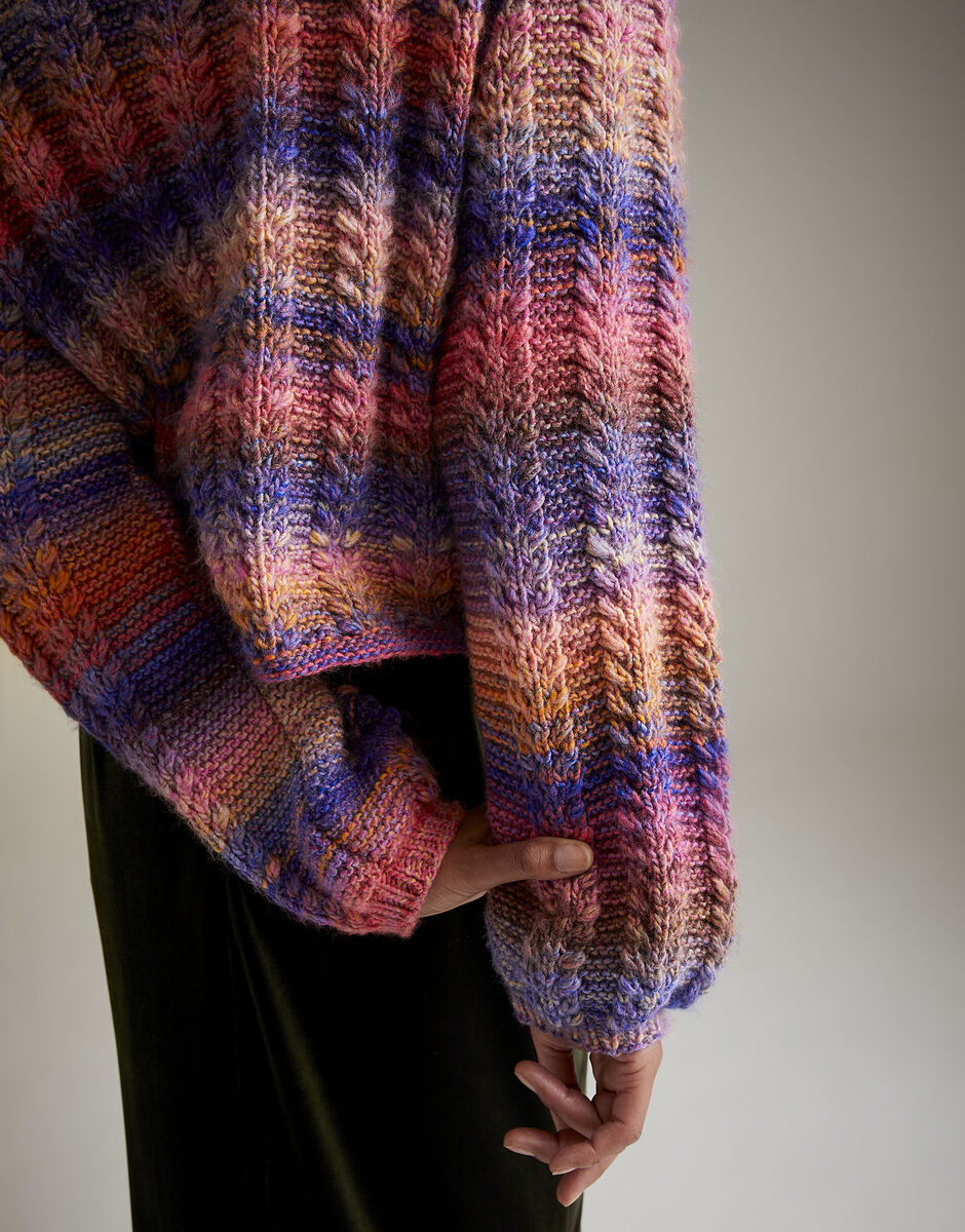 Sunset Orchard Sweater in Jewelspun - Sirdar 10719