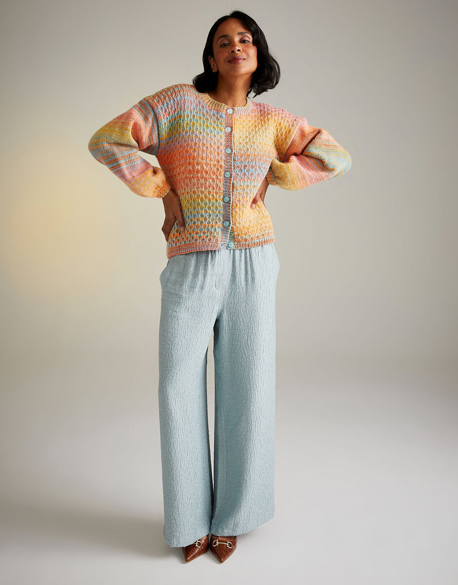 Twilight Trellis Cardigan in Jewelspun - Sirdar 10716