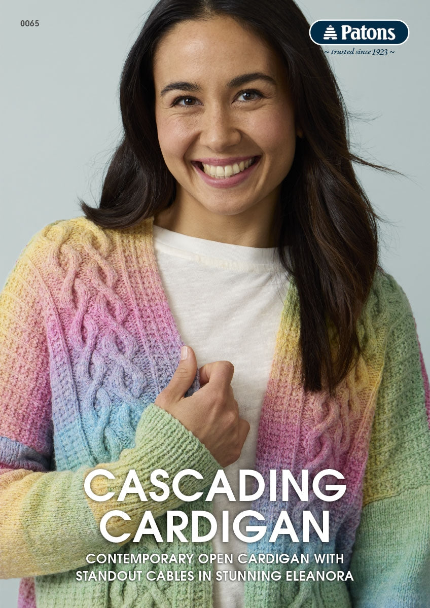 Cascading Cardigan - Patons 0065